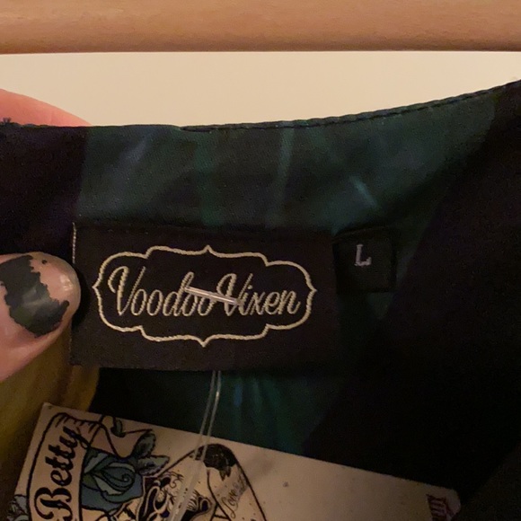 Voodoo Vixen Tulisa Calla Lily Maxi Dress - Picture 4 of 5